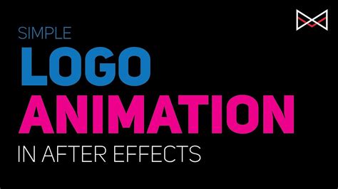 Simple Logo animation - Adobe After effects - Adobe Illustrator Adobe After Effects - YouTube