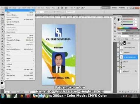 Inspirasi Terkini Desain Id Card Dengan Photoshop