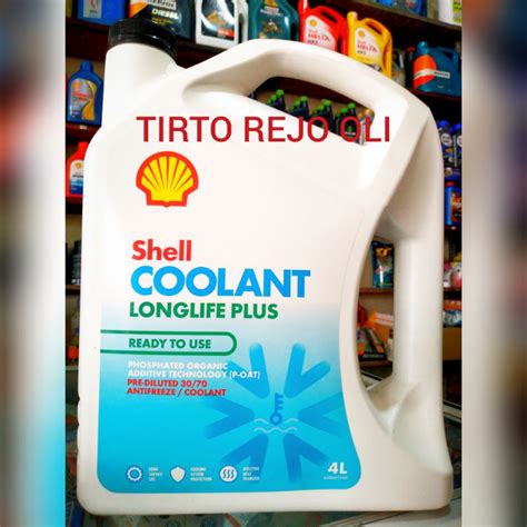 Jual Shell Radiator Coolant Longlife Plus Galon L Shopee Indonesia