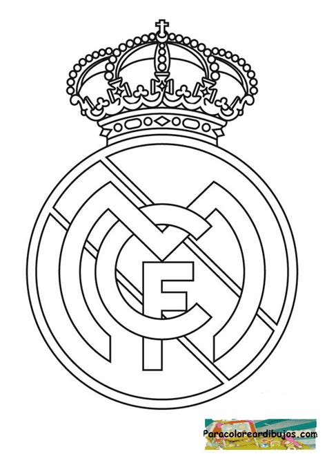 Imagen Del Escudo Del Real Madrid Para Colorear Porn Sex Picture