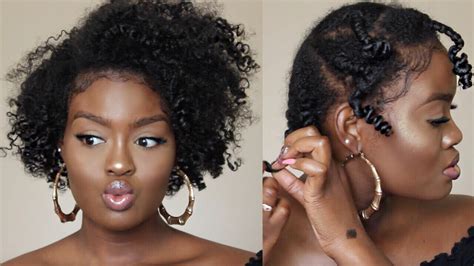 SUPER DEFINED Braid Out Twist Out N Curl On Natural Hair YouTube