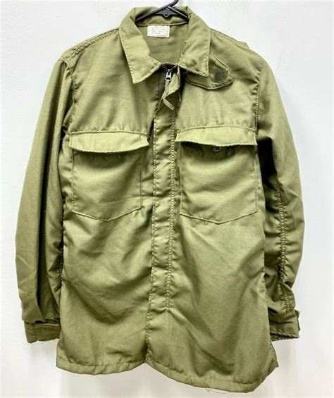 New Vietnam War Usaf Fire Resistant Flyers Hot Weather Shirt Small Long Picclick Uk