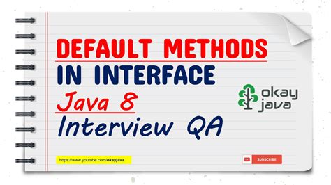 Default Methods In Interface Java 8 Features Java 8 Interview Interface Default Methods In