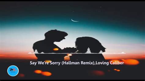 Say We Re Sorry Hallman Remix By Loving Caliber[house Music] Youtube