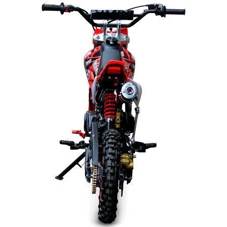 Детский питбайк KXD DB 607 125cc 4т R14/12 красный | Для детей от 12 лет