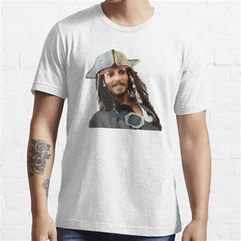 Captain Jack Sparrow T Shirt For Sale By Rumbuss Redbubble Jack