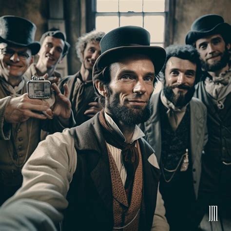 Cómo serían las selfies de personajes icónicos según la IA