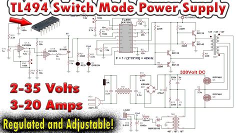 Tl494 Smps Circuit Diagram