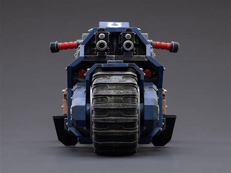 Warhammer K Ultramarines Raider Pattern Combat Bike Scale