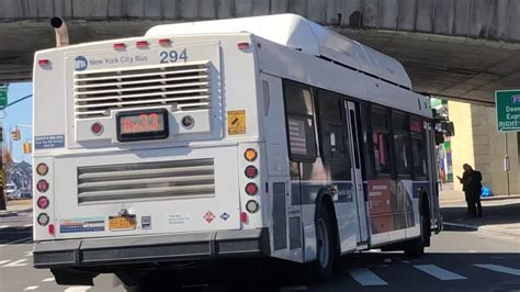 NYCT MTA 2011 New Flyer C40LF CNG 294 On The Bx33 YouTube