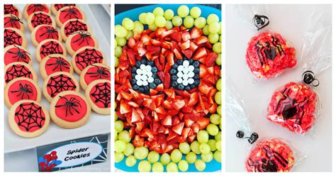 Spiderman Snack Ideas That Ll Have Your Spidey Senses Tingling