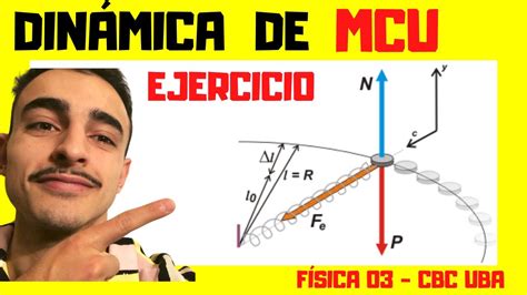 Dinámica De Movimiento Circular Ejercicio Resuelto Física 03 Uba