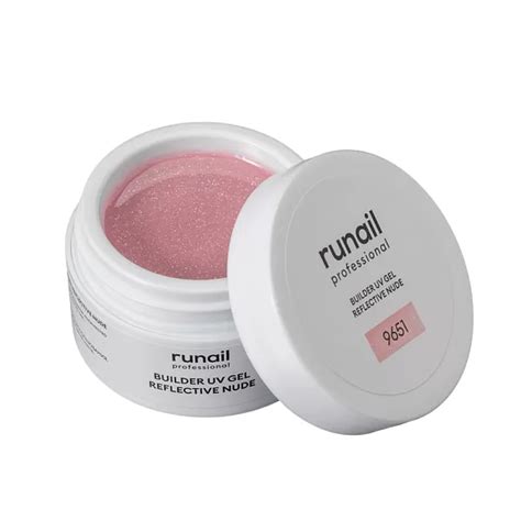 Моделирующий УФ гель светоотражающий BUILDER UV GEL REFLECTIVE NUDE г банка купить в