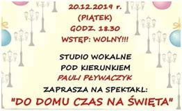 Zapraszamy Na Koncert Studia Wokalnego Z Odk Odolanowski Dom Kultury