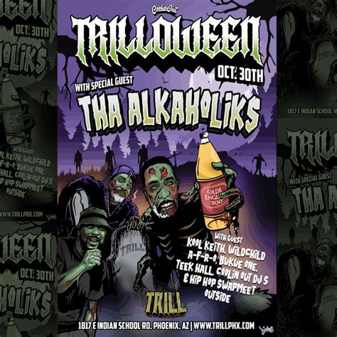 Tha Alkaholiks Performing At Trilloween Trill Hip Hop Shop