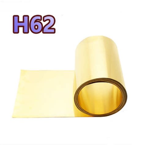 Mm Thick Brass Sheet Metal Thin Foil Plate Shim Copper