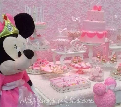 Minnie mouse pink Birthday Party Ideas | Photo 4 of 15 | Pink birthday ...