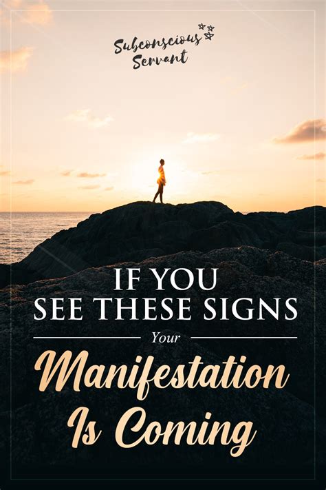 11 Signs That Your Manifestation Is Coming