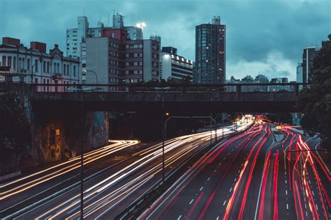 Time Lapse Photography of Road during Night Time · Free Stock Photo