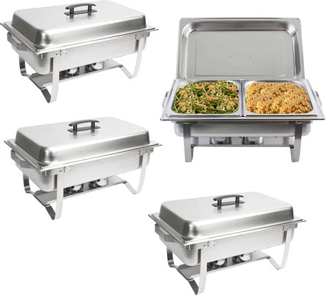 Amazon Restlrious Chafing Dish Buffet Set Qt Stainless Steel