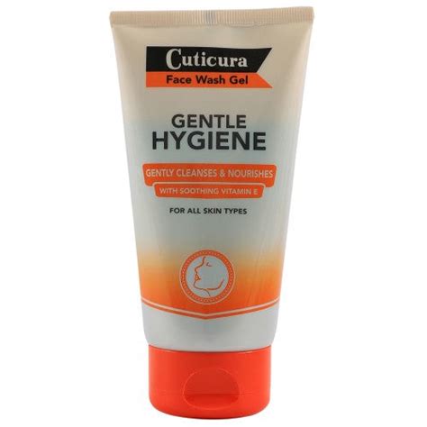 Cuticura Gentle Hygiene Face Wash 150ml Cura Pharm