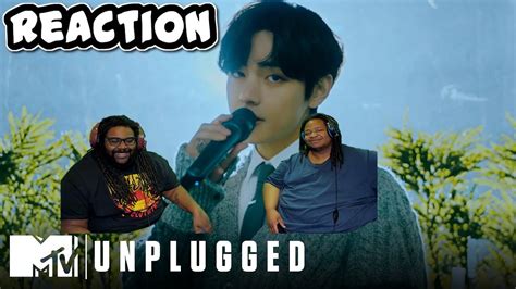 BTS Performs Blue Grey MTV Unplugged Presents BTS REACTION