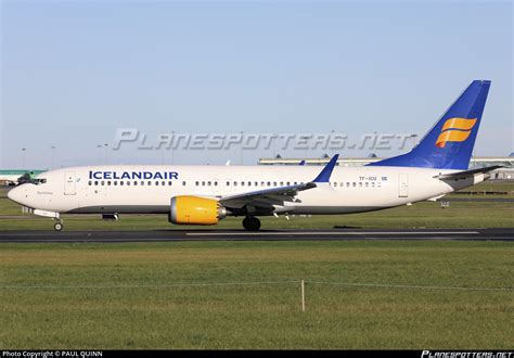 Tf Icu Icelandair Boeing 737 8 Max Photo By Paul Quinn Id 896541