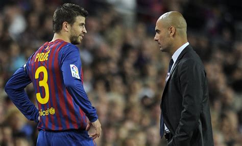 Il ne voulait pas être footballeur le bel hommage de Guardiola à Piqué