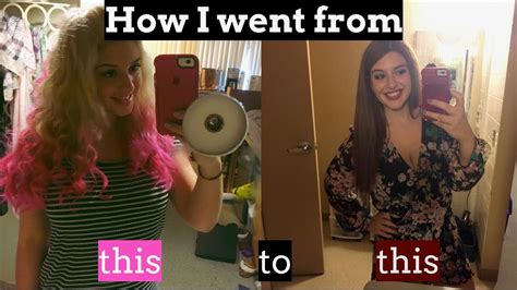 Going From Blonde To Brunette IN MY DORM ROOM YouTube