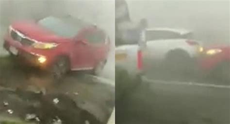 Variante de Pasamayo Reportan múltiple choque debido a la neblina