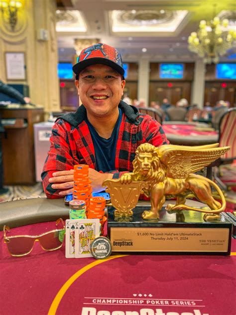 Luther Tran Wins Deepstack Championship Event 54 1 600 Nlh