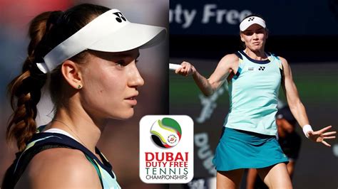 Elena Rybakina WITHDRAWS From Dubai Tennis Championships 2024 YouTube