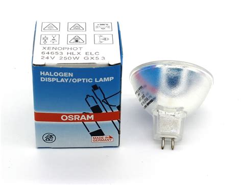 Xenophot Hlx Elc V W Gx Bulb Osram V W Lamp Light Ebay