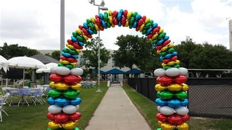 All Mylar Balloon Arch Eric Grad Party Balloon Stands Balloon Arch