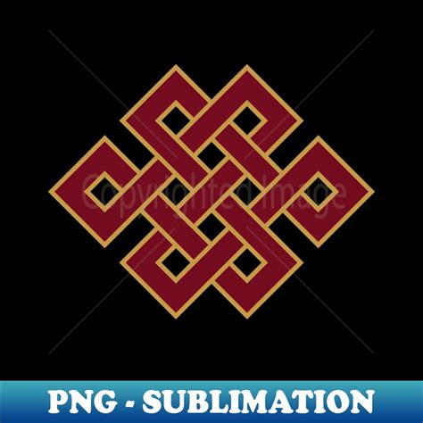 Endless Knot Tibetan Buddhist Auspicious Symbol Premium Su Inspire