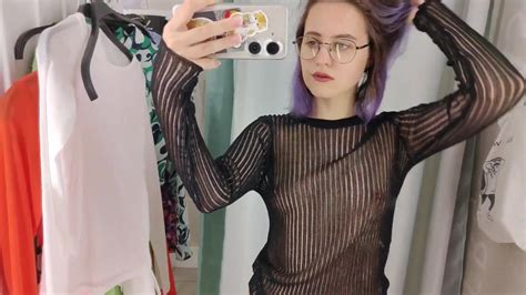 See Through Try On Haul Nude Video On YouTube Nudeleted