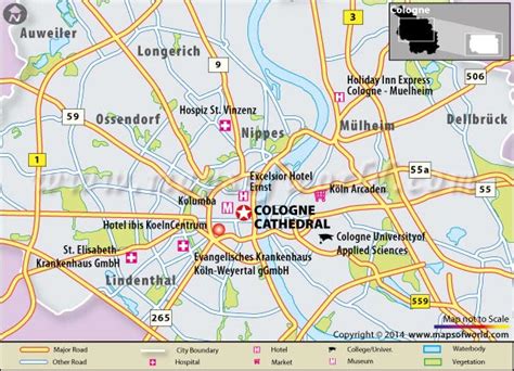 Cologne Cathedral Map