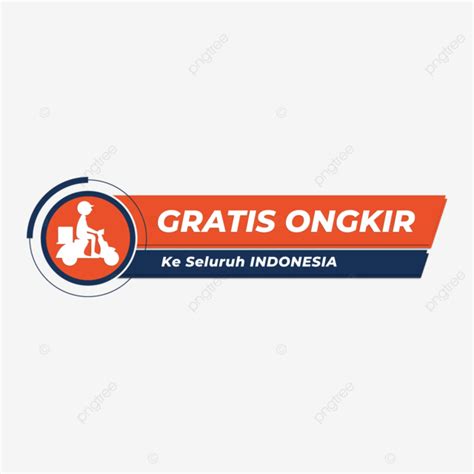 Gambar Logo Icon Free Ongkir Seluruh Indonesia Vektor Bebas Biaya