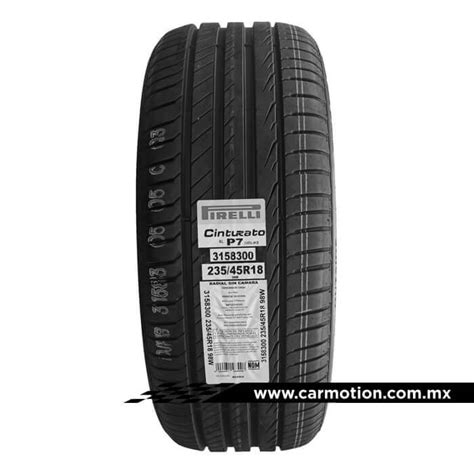 Llanta R Pirelli Cinturato P W Xl Vol Ks Car Motion