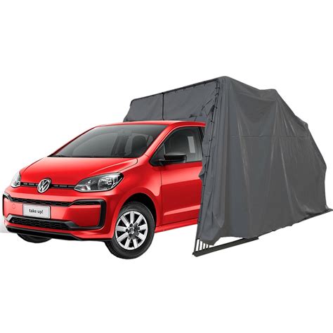 Garagem Flex Retrátil Cobertura Para Carro Tamanho P Dupla em Promoção