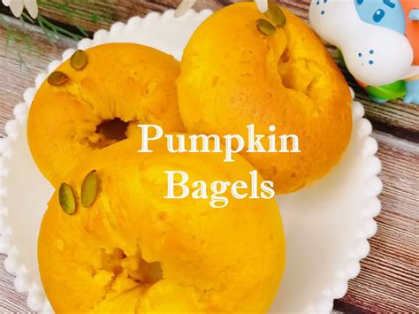 Pumpkin Bagels Recipe The Donut And Bagel