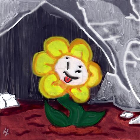 Flowey- Undertale Fan Art by Klorrie on DeviantArt