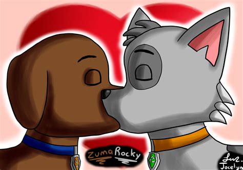 Paw Patrol Rocky X Zuma by JocelynMinions on DeviantArt