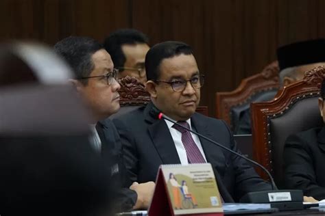 Usai Putusan Mk Anies Baswedan Sampaikan Pesan Ini Untuk Prabowo