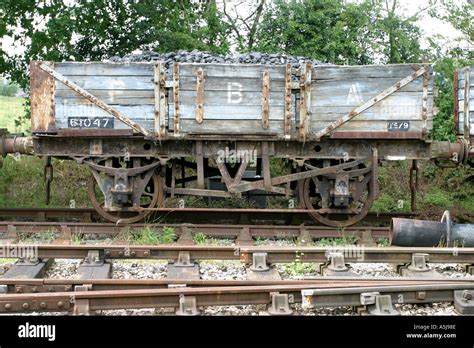 Old railway truck Stock Photo - Alamy