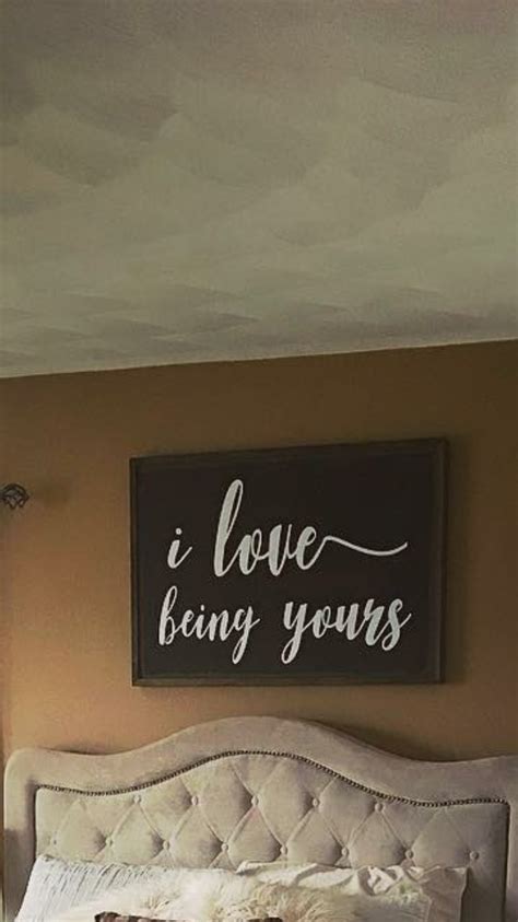 Love The Wall Message And Bedroom Color For Walls Small Master Bedroom