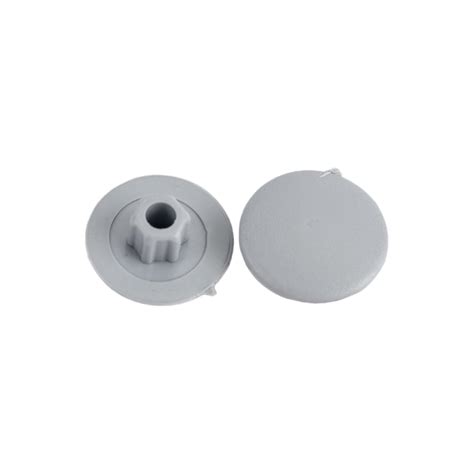 Заглушка под конфирмат ВИРТУОЗ светло-серая, 50 шт. 43429 - выгодная ...