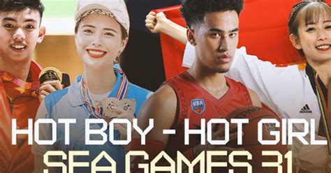 Dàn vận động viên chuẩn hot boy hot girl của thể thao Việt Nam tại SEA Games Tài sắc đều