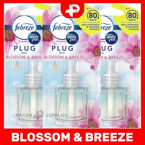 Febreze Air Freshener Plug In Refill Blossom Breeze Vanilla Magnolia