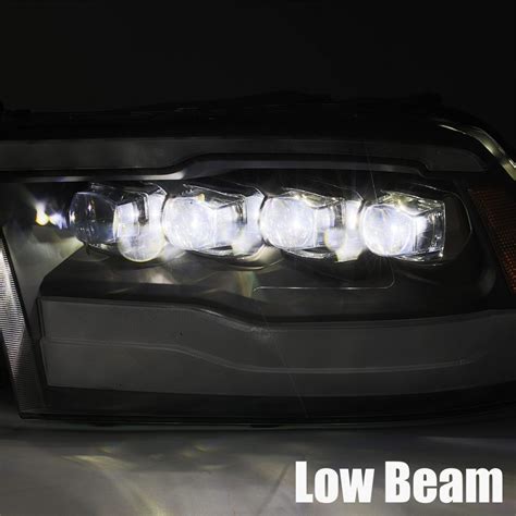 10 18 Ram 25003500 Truck Nova Series Led Projector Headlights Alpha